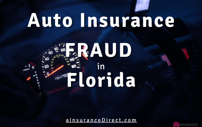 Car Insurance Fraud in Florida