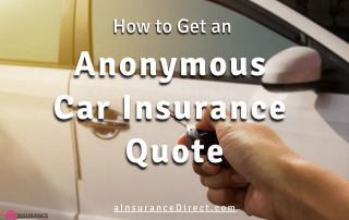 Get an Anonymous Car Insurance Quote Without Personal Information