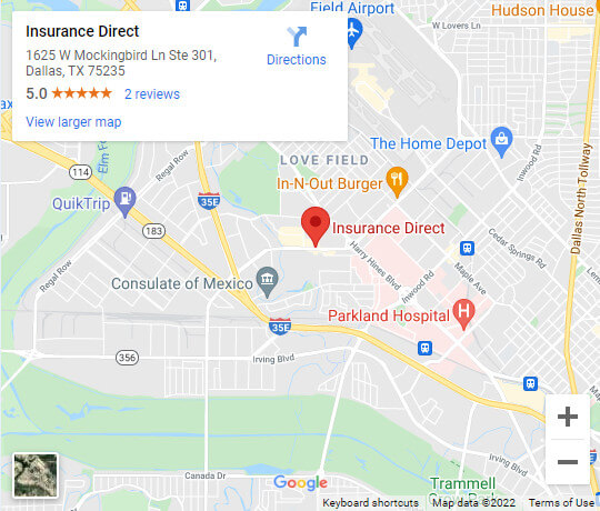 Insurance Direct Dallas Office - Google Maps
