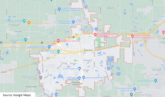 Plant City, FL Map City of Ybor City Car Insurance Cheap Rates. Start your Auto Insurance Quote Now and Save!